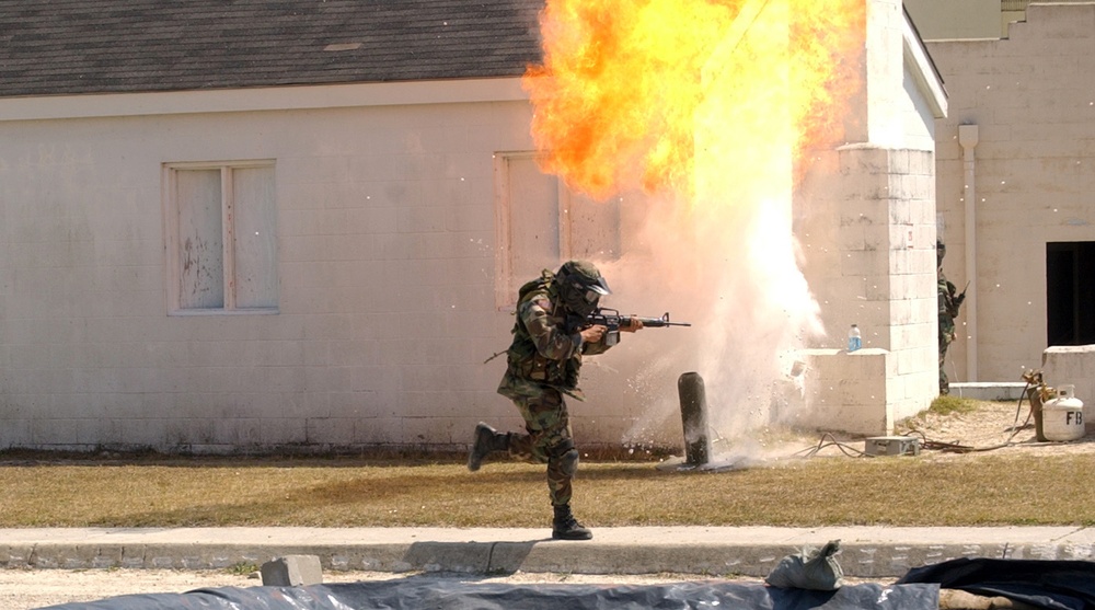 Training at Camp Lejeune