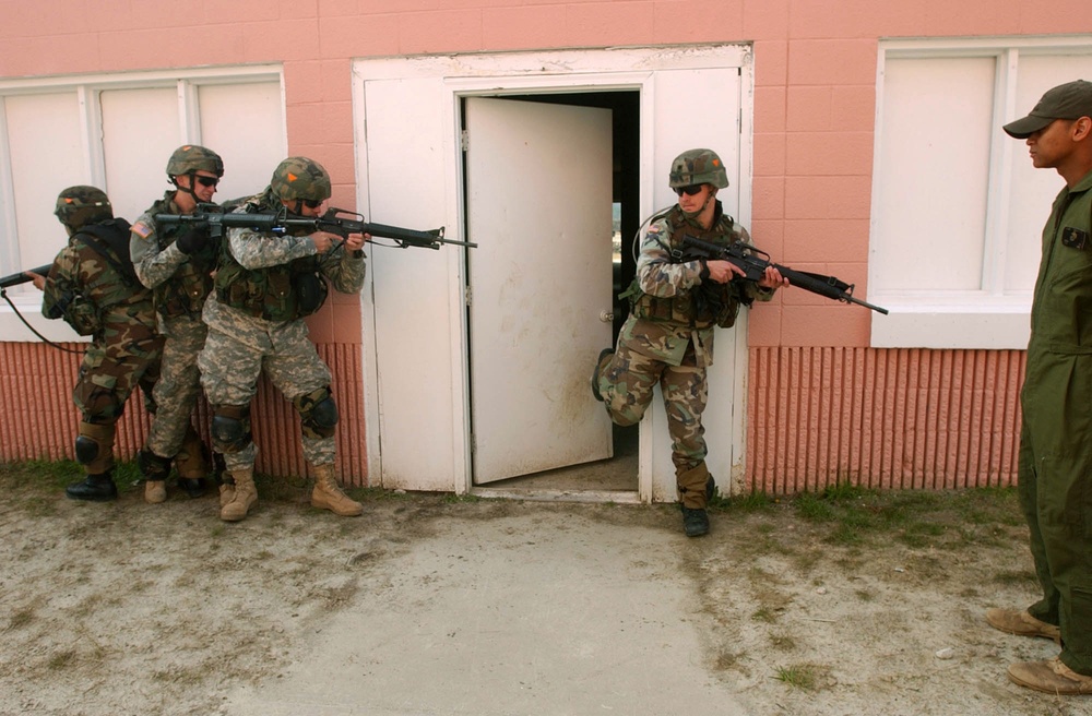 Training at Camp Lejeune