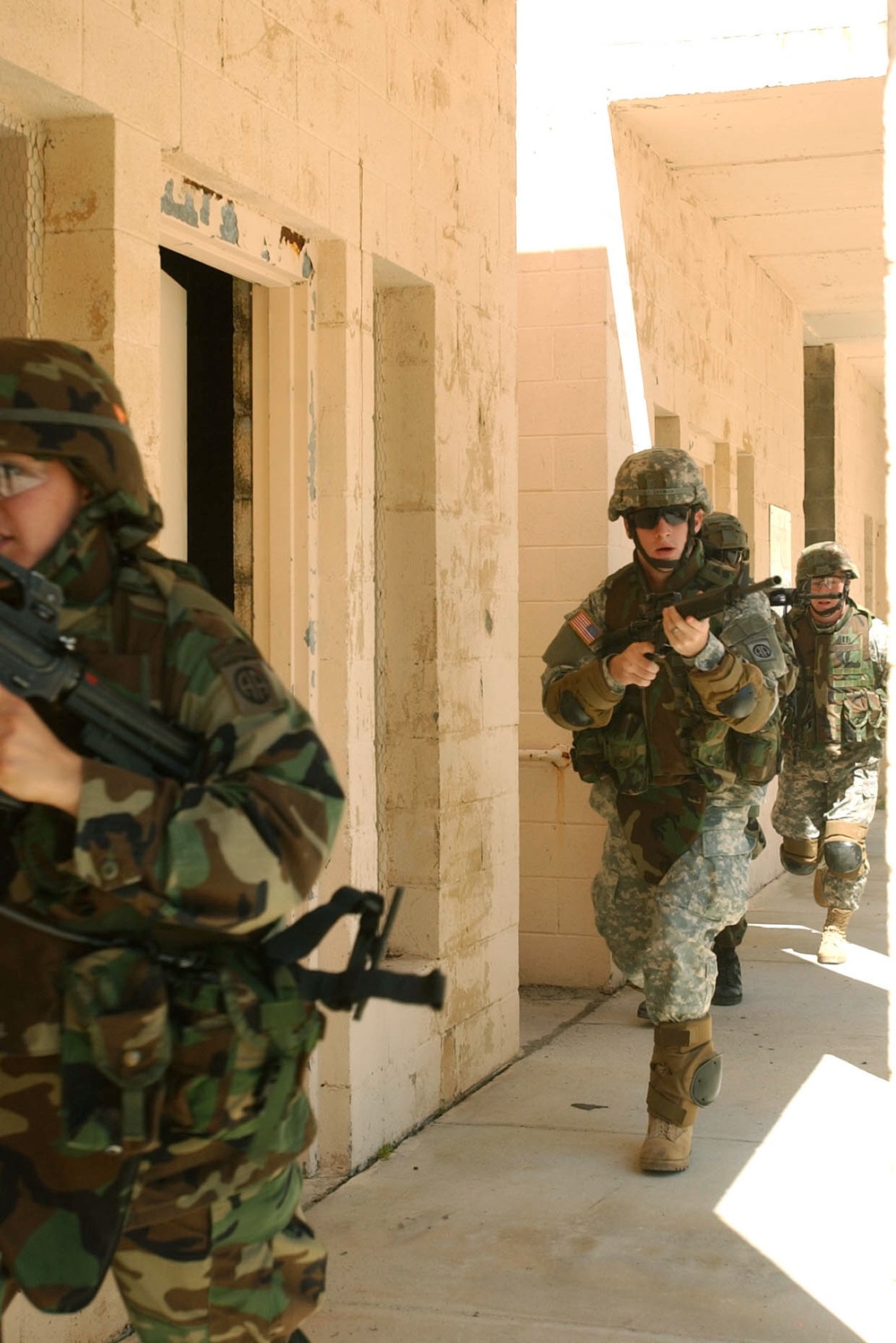 Training at Camp Lejeune