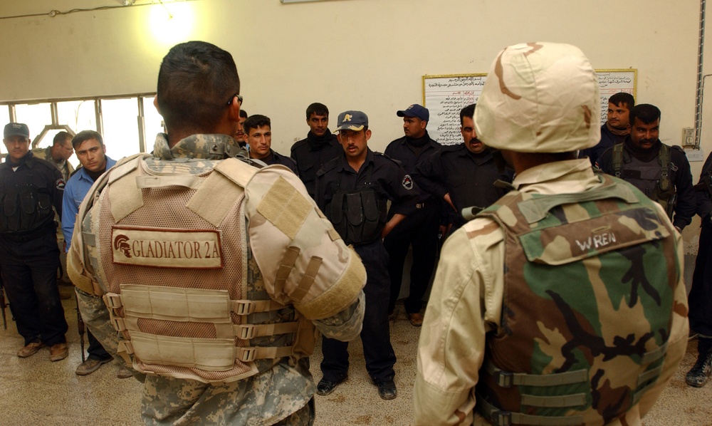 Training Iraqi Security Forces