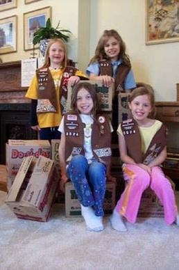 Little troops Donate Time to Soldiers, Community