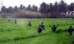 MND-B Soldiers discover weapons caches