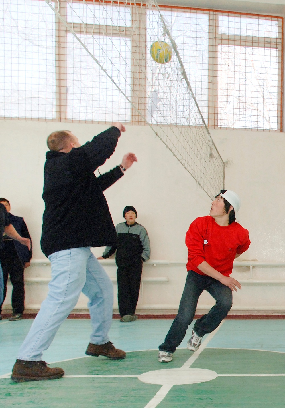 Deployed Airmen Teach English to Kyrgyzstan Kids