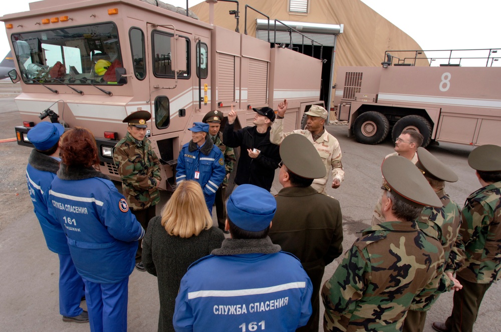 Emergency responders show off skills and equipment