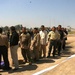 Iraqi police recruits