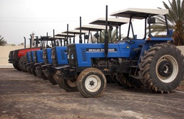 New tractors for farmers