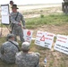 Staff Sgt. Miller shows signs