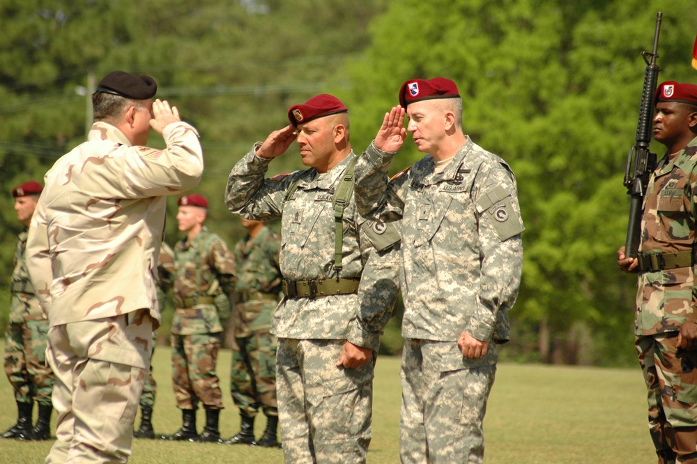 1st TSC joins Third U. S. Army
