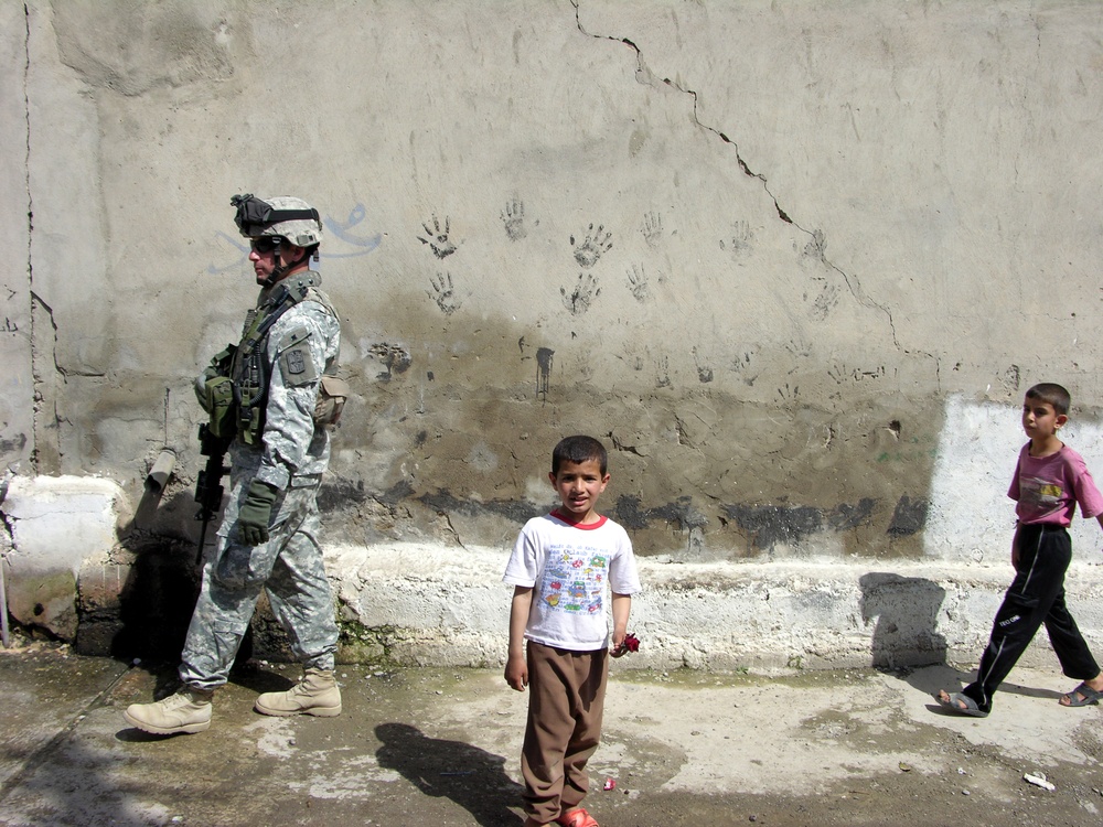 On patron in Mosul