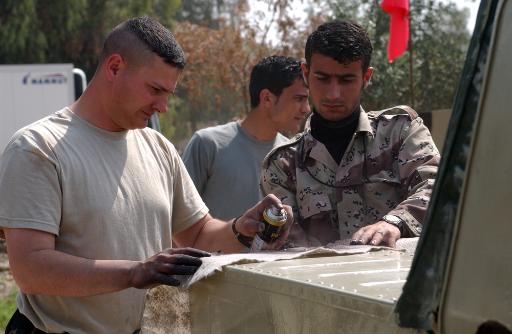 Iraqi Humvees