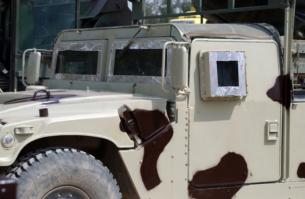 Iraqi Humvees