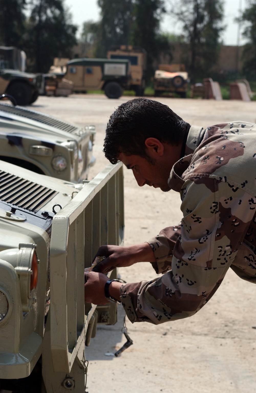 Iraqi Humvees