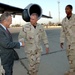 Secretary Rumsfield visits Iraq