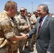 Secretary Rumsfield visits Iraq