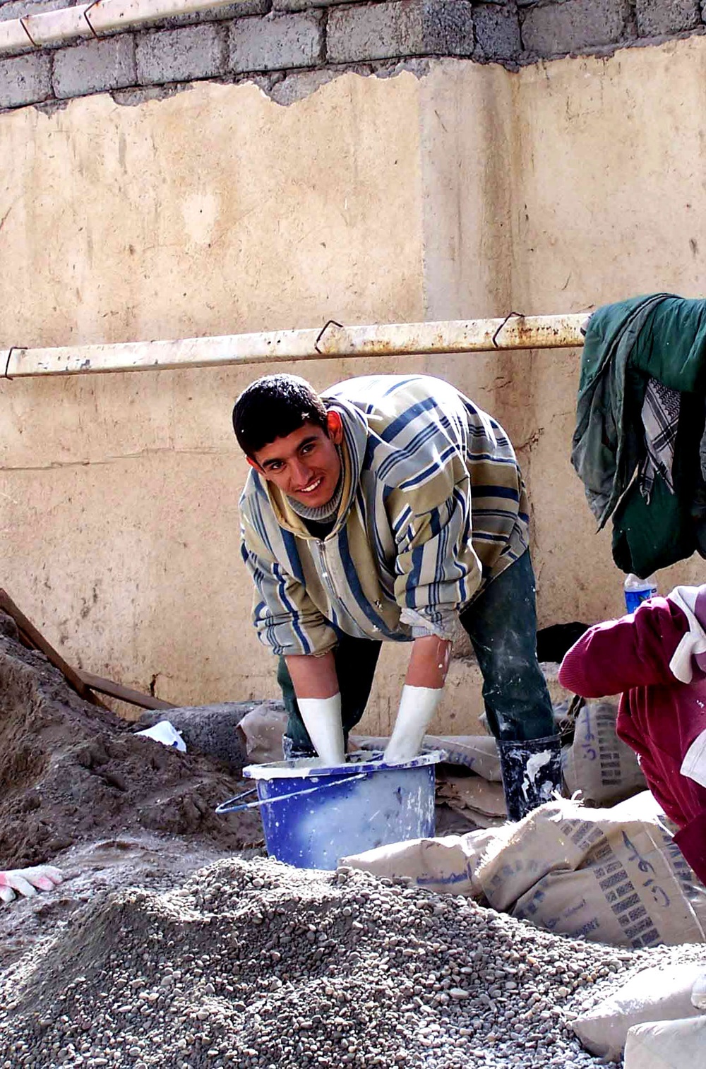 Iraqi Police station construction site