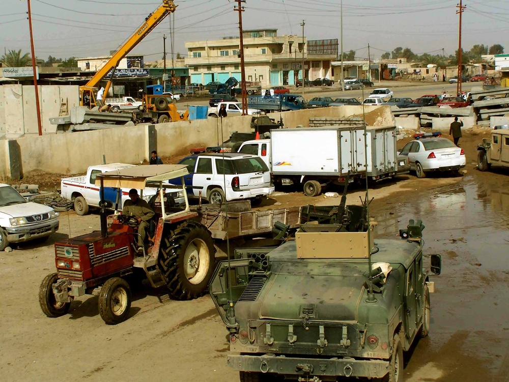 Iraqi Police station construction site