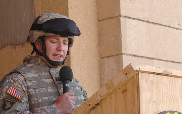 Med Company Change of Command