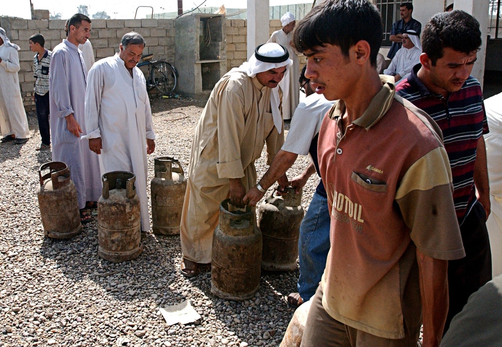 Tarmiyah citizens receive propane