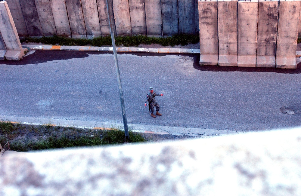 outside the walls