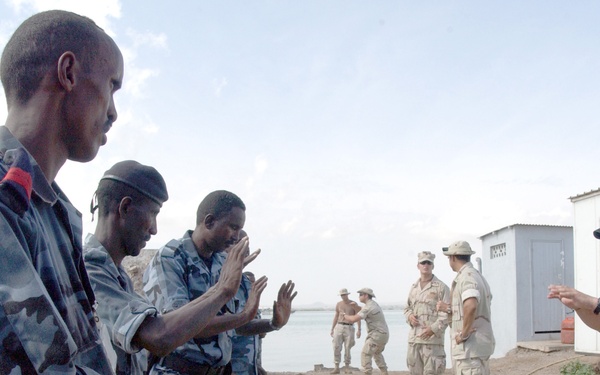 Coast Guard Trains Djiboutian Navy, Coast Guard