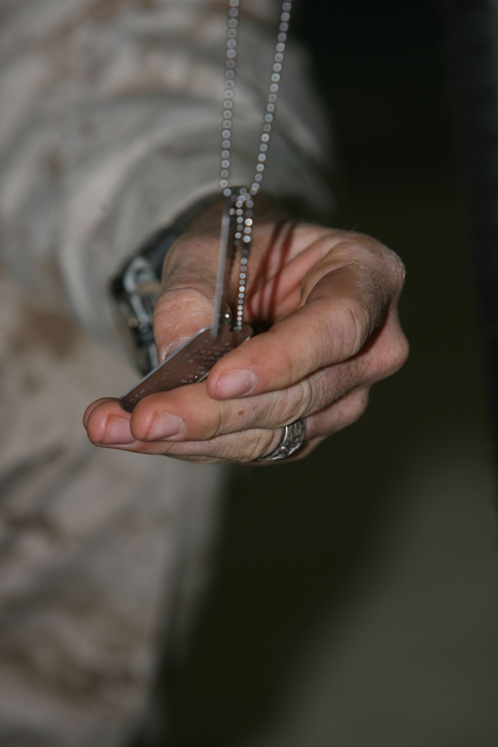 battalion pauses to honor Marines