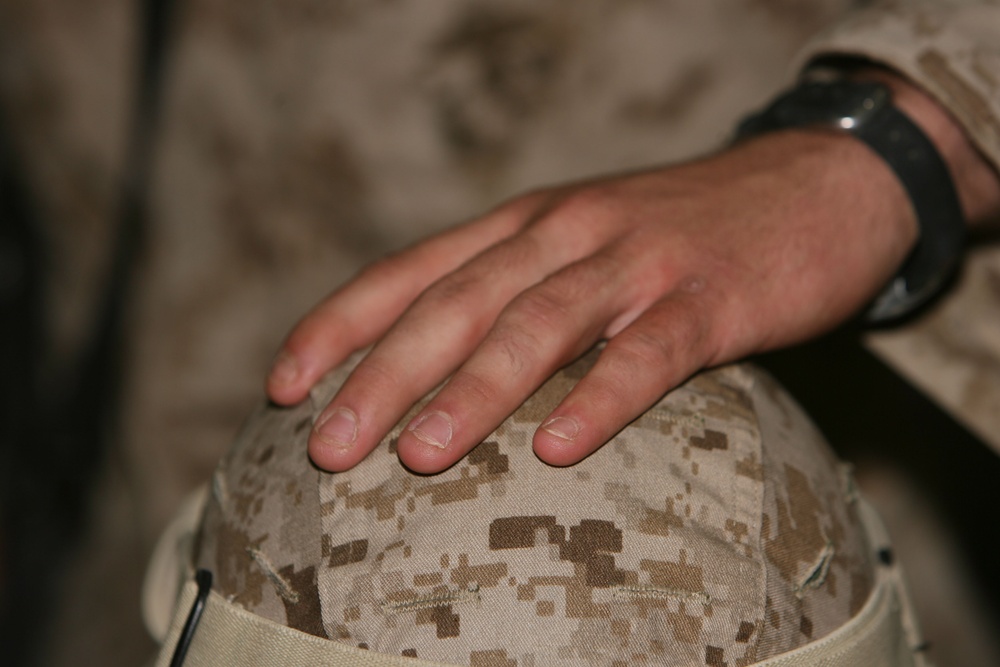 Battalion takes time to honor marines