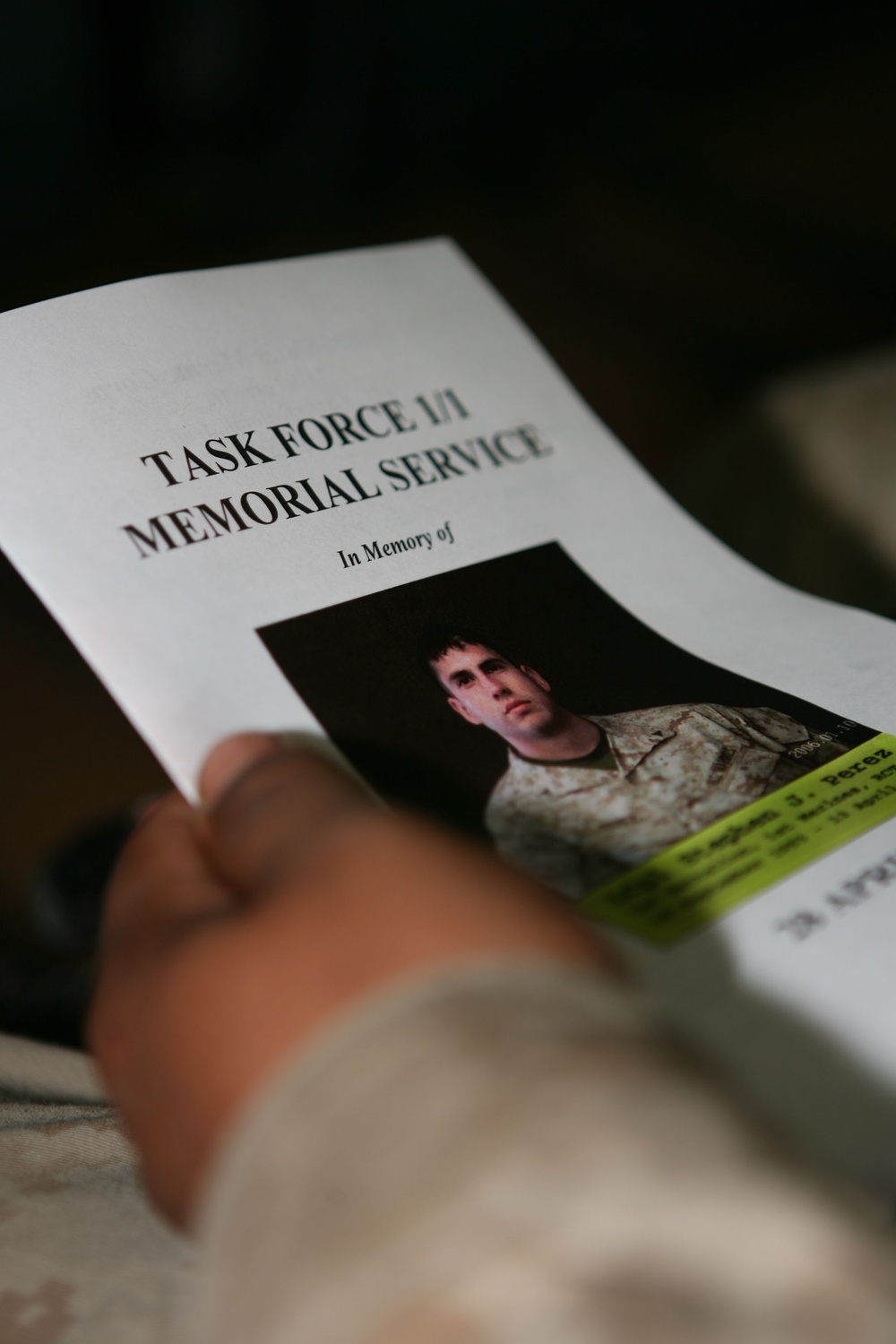 Battalion takes time to honor marines