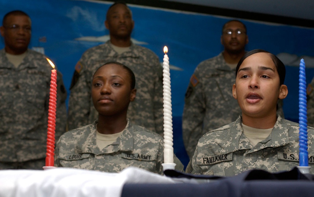 NCO Induction Ceremony at Seitz