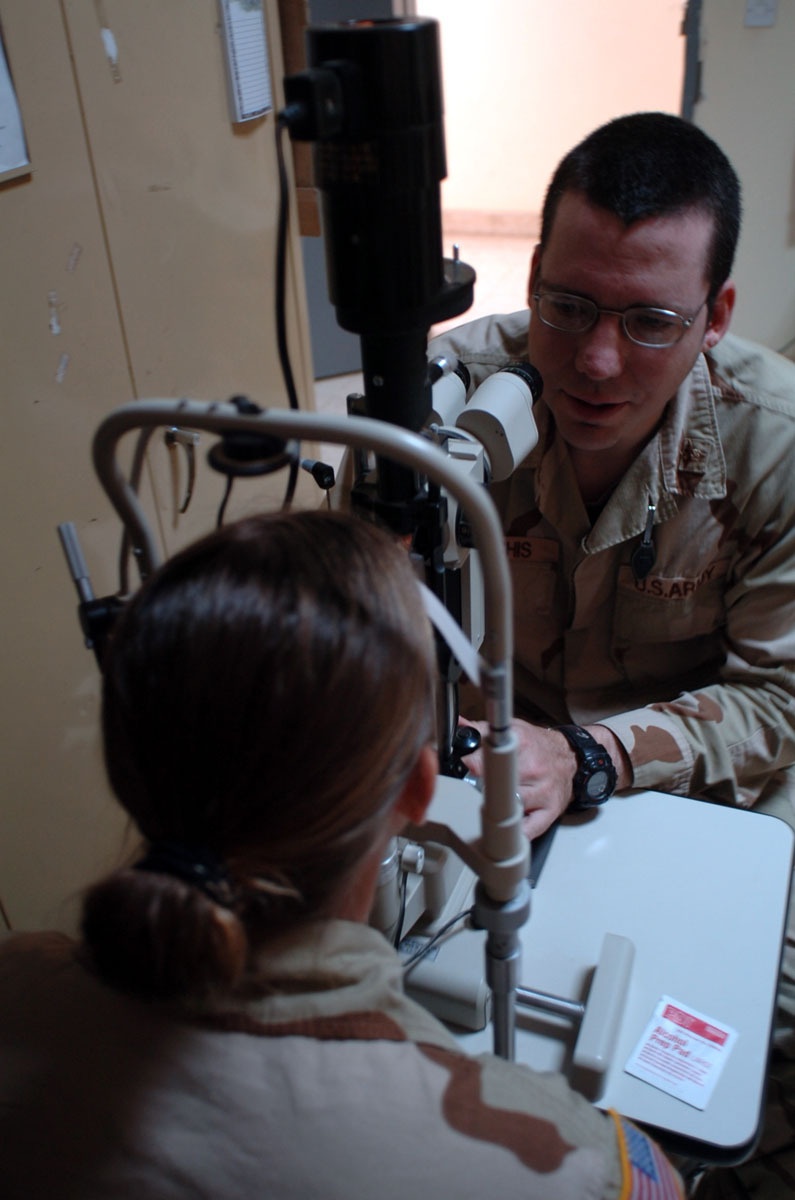 Task Force Optometry Team Has eyes On