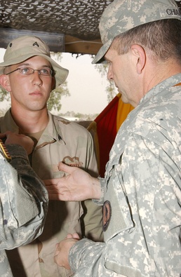 Judge Advocate General of Army visits Soldiers at Camp Liberty