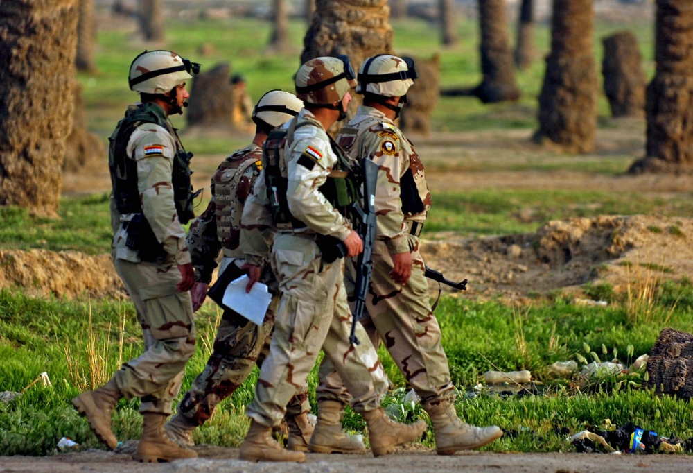 Iraqi Army Taking Control