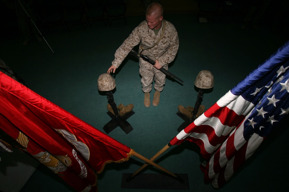 Combat engineers honor their fallen