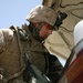 Marines and Iraqi police patrol Khandari