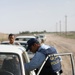 Marines and Iraqi police patrol Khandari