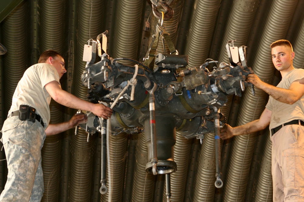 changing rotorheads