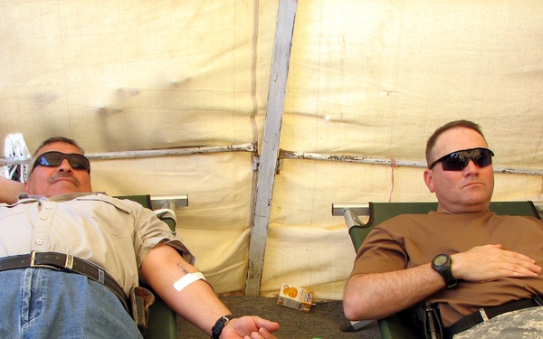 New IPs inducted, provide blood alongside CFs