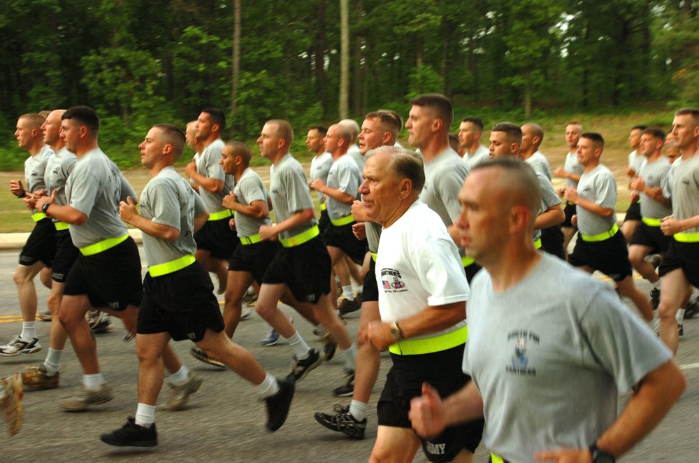 82nd Airborne Division All-American Week Division Run