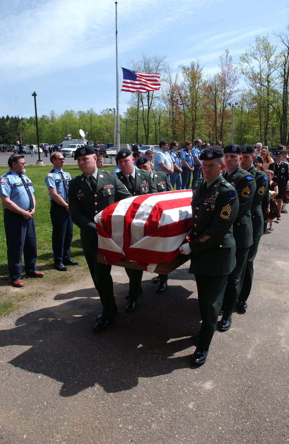 Staff Sgt Vacho Funeral Ceremony