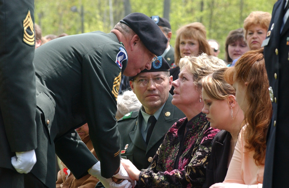 Staff Sgt Vacho Funeral Ceremony