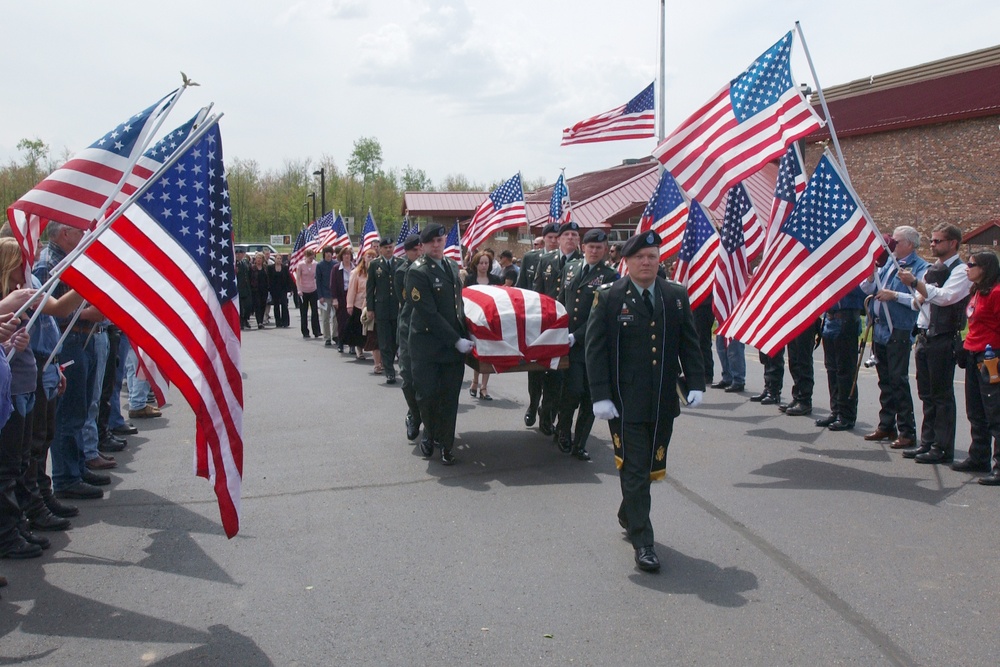 Staff Sgt Vacho Funeral Ceremony