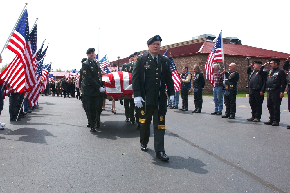 Staff Sgt Vacho Funeral Ceremony