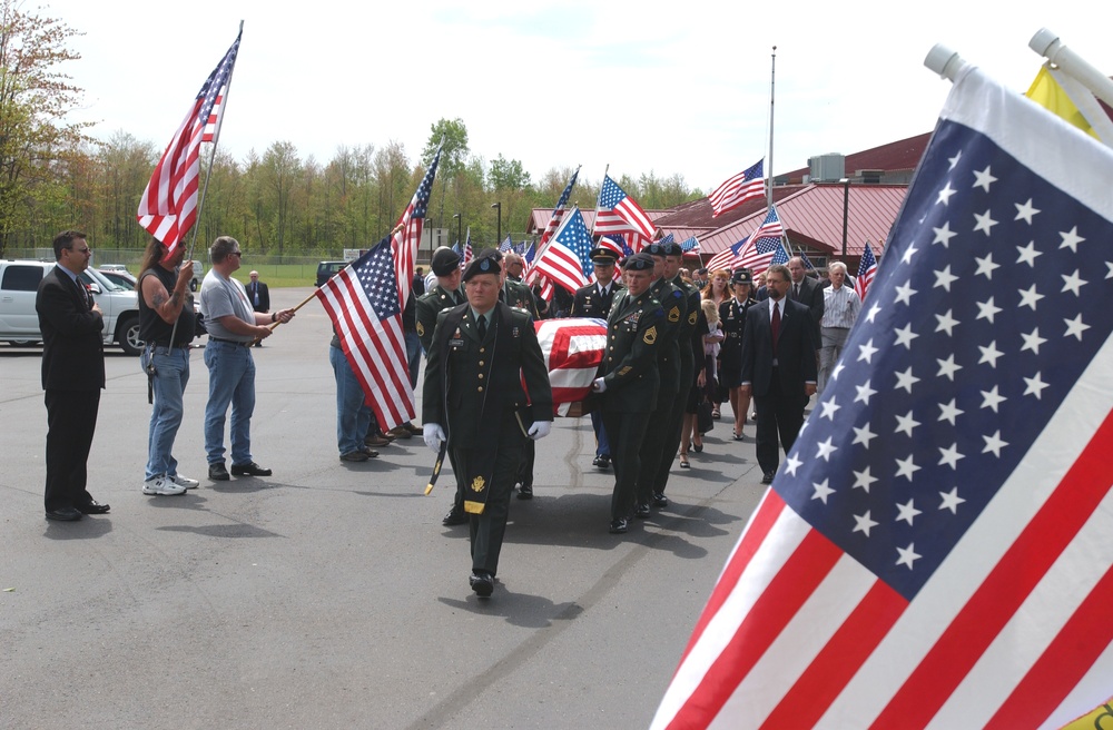 Staff Sgt Vacho Funeral Ceremony