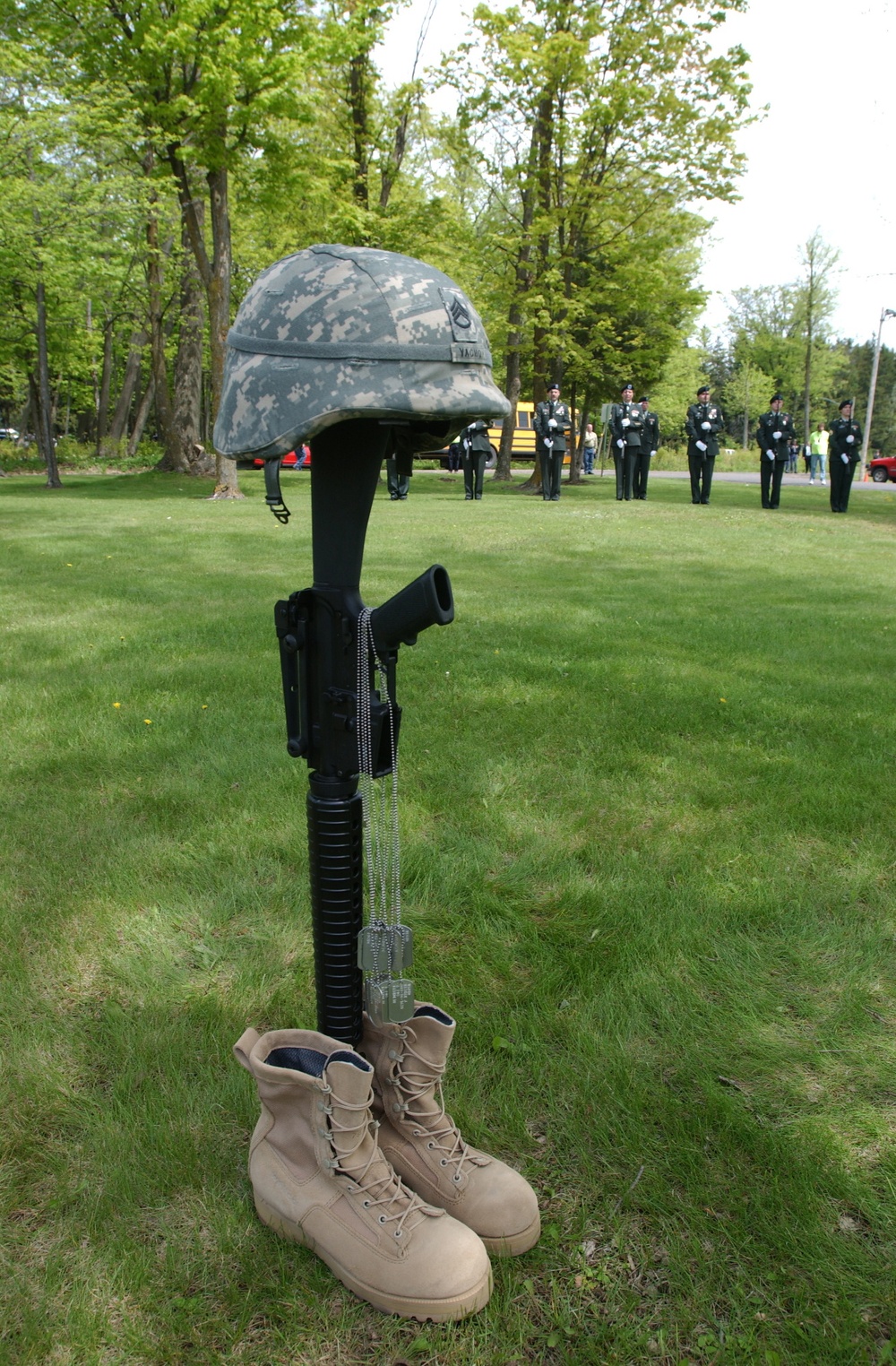 Staff Sgt Vacho Funeral Ceremony