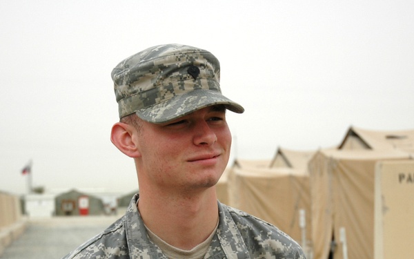 Spc. Brandon E. Hotz