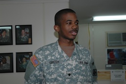 Spc. Eric Green