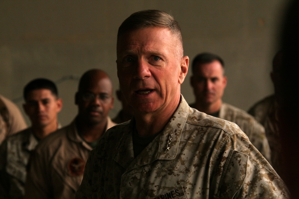 The Commandant of the Marine Corps