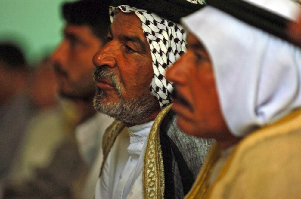 Sheiks Gather for Security of Their Border Villages