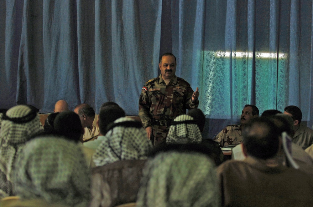 Sheiks Gather for Security of Their Border Villages