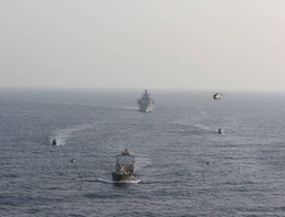 HMS Bulwark Thwarts Fuel Smuggling