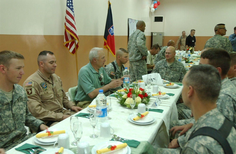 Congressional Delegation Visits FOB Marez